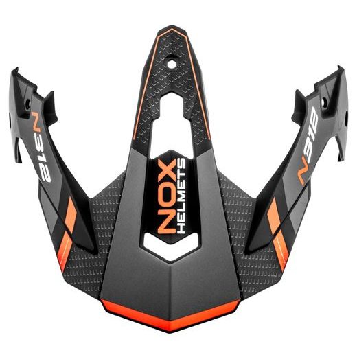 ŠILT PRE PRILBY N312 DRONE, NOX (ČIERNA MATNÁ,ČERVENÁ)