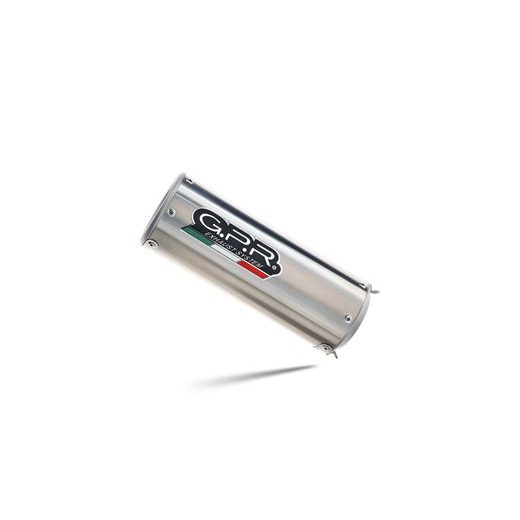 KONCOVKA VÝFUKU SLIP-ON GPR M3 S.178.M3.INOX BRUSHED STAINLESS STEEL