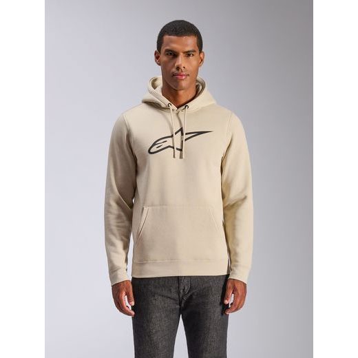 MIKINA AGELESS HOODIE 3, ALPINESTARS (BIELA OFF WHITE/ČERNÁ)