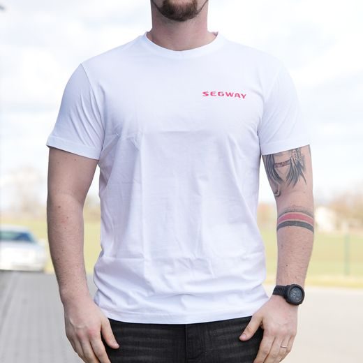 SEGWAY POWERSPORTS WHITE MEN T-SHIRT