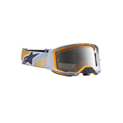 OKULIARE VISION 8 MAVEN, ALPINESTARS (MODRÁ/ORANŽOVÁ, ZRKADLOVÉ STRIEBORNÉ PLEXI) 2027