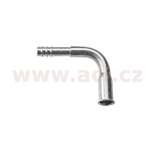 FITING NAMAČKÁVACÍ PRE PRUŽINOVÚ SPOJKU SAMICE 90° 13/32" (10,32 MM) PRE HADICU G8 (10 MM)