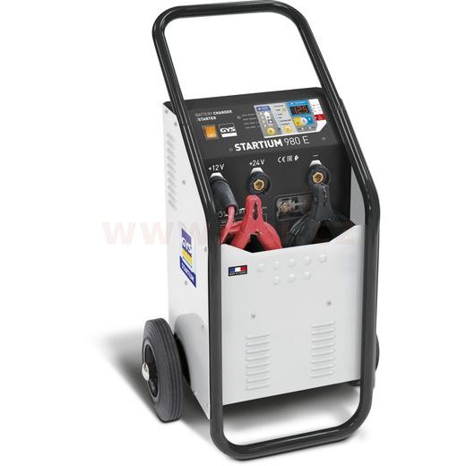 NABÍJEČKA/STARTOVACÍ ZDROJ 12/24 V GYS STARTIUM 980E, (MAX. STARTOVACÍ PROUD 500 A)