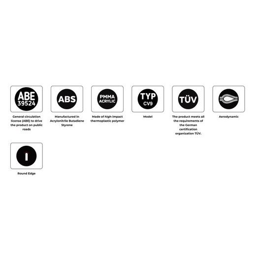 PLEXI ŠTÍT PUIG ANARCHY 21083J MATNÁ ČIERNA