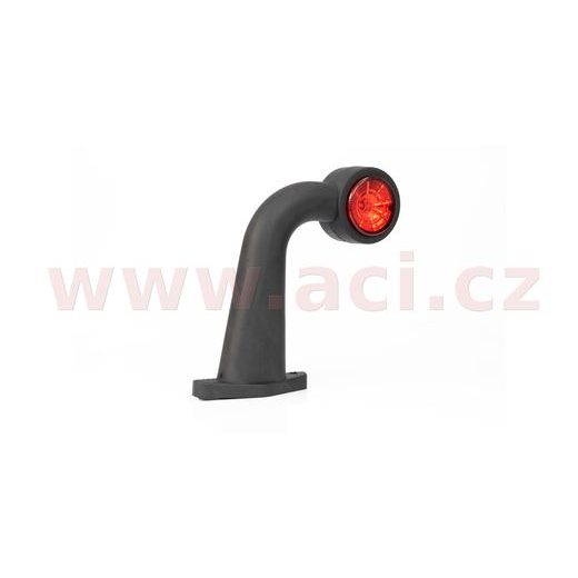 POZIČNÍ SVĚTLO LED (118X45 MM) KOMBINACE 2V1 S GUMOVÝM DRŽÁKEM, KABEL 0,5 M, L=P