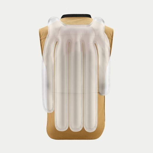 AIRBAGOVÁ VESTA TECH-AIR®3 V2 CANVAS SYSTEM, ALPINESTARS (BÉŽOVÁ) 2026