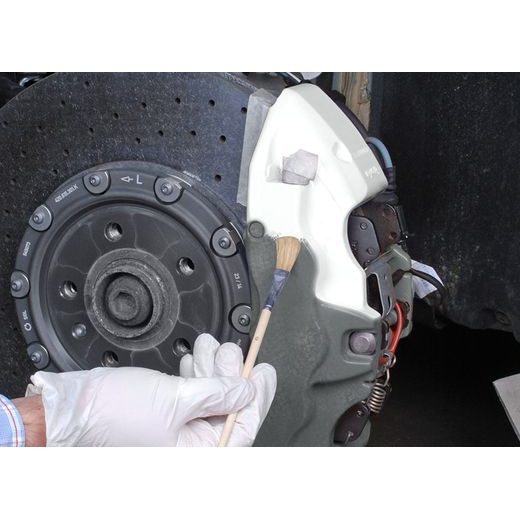 FOLIATEC DVOUSLOŽKOVÁ BARVA NA BRZDY, BARVA: ČERVENÁ NEONOVÁ