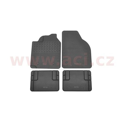 UNIVERZÁLNE GUMOVÉ KOBERČEKY TYP 3 (SADA 4 KS)