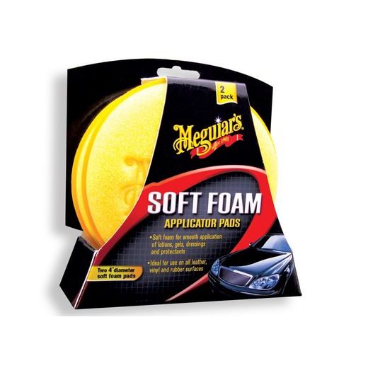 MEGUIARS SOFT FOAM APPLICATOR PADS - PĚNOVÉ APLIKÁTORY (2 KS)