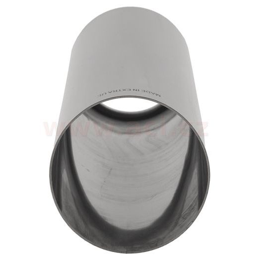 KONCOVKA VÝFUKU NEREZOVÁ KULATÁ, VNĚJŠÍ PRŮMĚR 76MM, DÉLKA 330MM, VNITŘNÍ PRŮMĚR 73MM ASSO