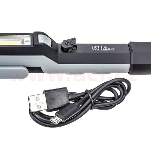 KOMPAKTNÍ LED SVÍTILNA, 3 W COB, NABÍJECÍ HELLA