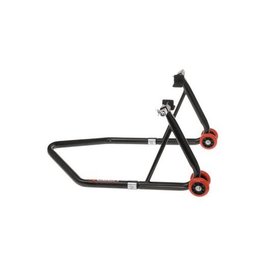 STOJAN NA MOTOCYKEL PREDNÉ (DO OKULIAROV) / ZADNÉ, Q-TECH (ČIERNY)