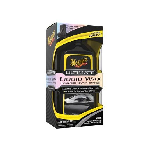 MEGUIAR'S ULTIMATE LIQUID WAX - ŠPIČKOVÝ TEKUTÝ VOSK NA BÁZE SYNTETICKÝCH POLYMÉROV, 473 ML