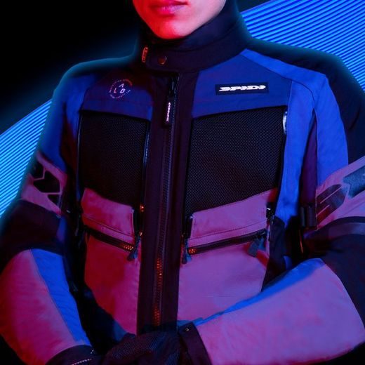 BUNDA 4SEASON EVO, SPIDI (ČERNÁ/MODRÁ)