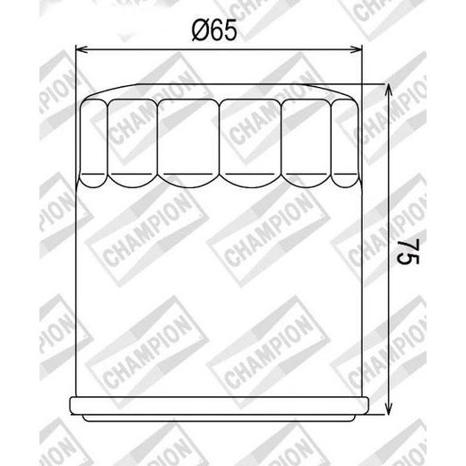 OLEJOVÝ FILTER CHAMPION COF056 100609665