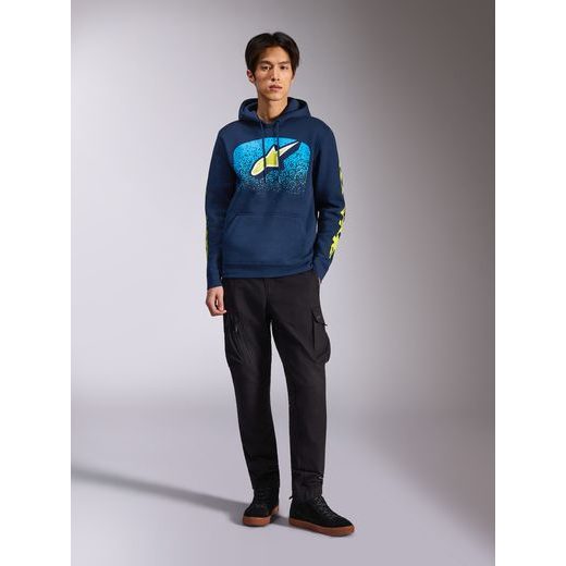 MIKINA OBSESSED HOODIE, ALPINESTARS (MODRÁ)