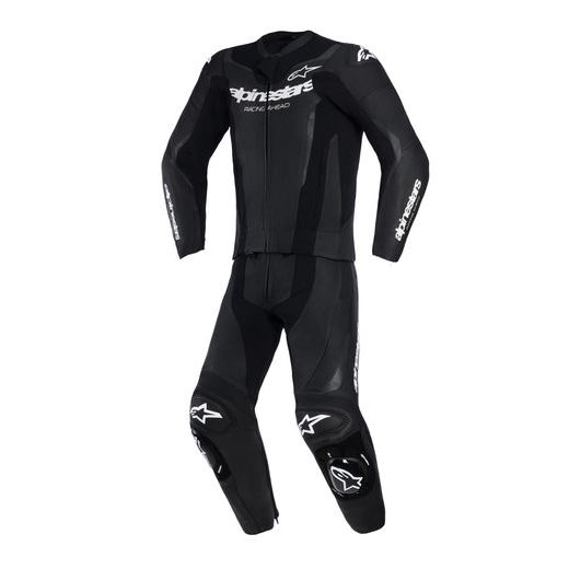 DVOJDIELNA KOMBINÉZA GP FORCE V2, ALPINESTARS (ČERNÁ/BÍLÁ) 2026