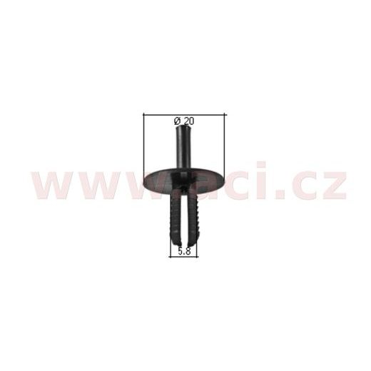 PLASTOVÝ NÝTEK (SADA 10 KS)