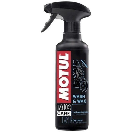 MOTUL SUCHÝ ČISTIACE A OCHRANNÝ VOSK E1 WASH &AMP; WAX, 400 ML