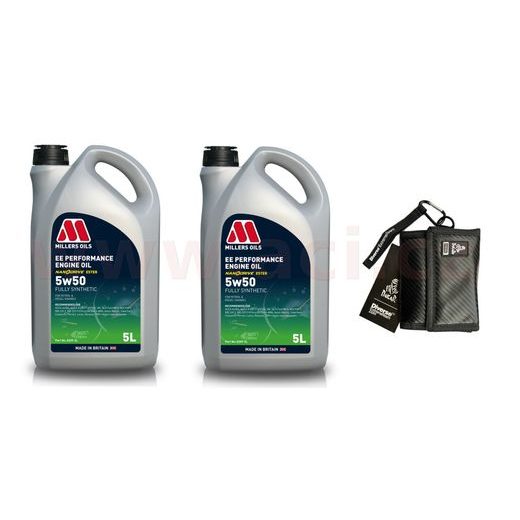 MILLERS OILS& EE PERFORMANCE 5W50& (SADA 5 L + 5 L + PEŇAŽENKA)