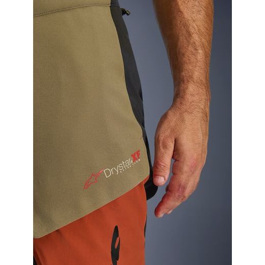 NOHAVICE HALO PRE DRYSTAR XF, ALPINESTARS (SVETLE HNĚDÁ/TMAVĚ ORANŽOVÁ/ČERNÁ) 2026