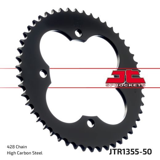 REŤAZOVÁ SADA EK - STRIEBORNÝ CHAIN 428 DEH, NON-SEALED, CHK FRONT SPROCKET JT, CHK REAR SPROCKET JT PRE ATV HONDA TRX 90 1993-2008