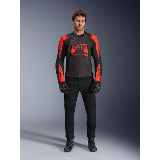 BUNDA T-STUNT AIR, ALPINESTARS (ČERNÁ/ČERVENÁ FLUO/ČERVENÁ) 2026