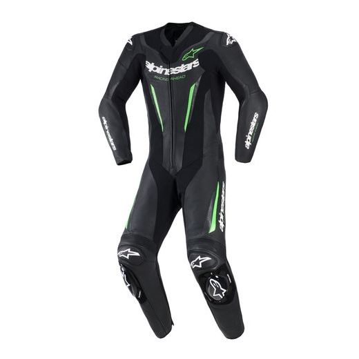 JEDNODIELNA KOMBINÉZA GP FORCE V2, ALPINESTARS (ČERNÁ/ZELENÁ) 2026