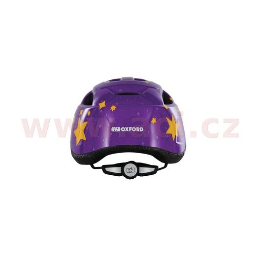 CYKLO PŘILBA STARS JUNIOR, OXFORD, DĚTSKÁ (FIALOVÁ/ŽLUTÁ)