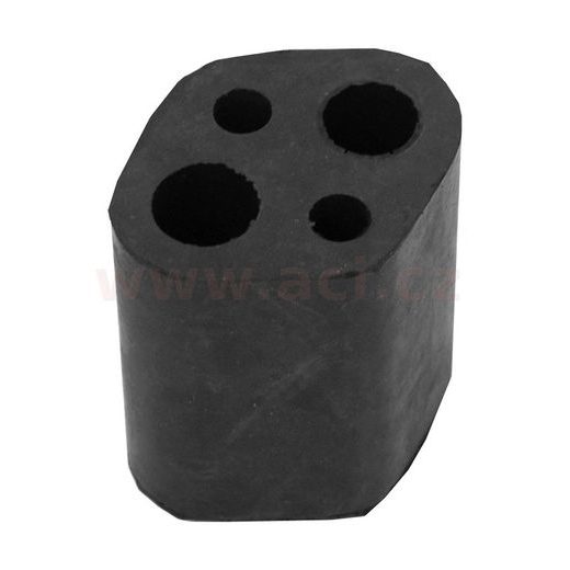 GUMOVÝ ZÁVĚS VÝFUKU (D=58 MM, Š=55 MM X 45 MM, TL. 59 MM)