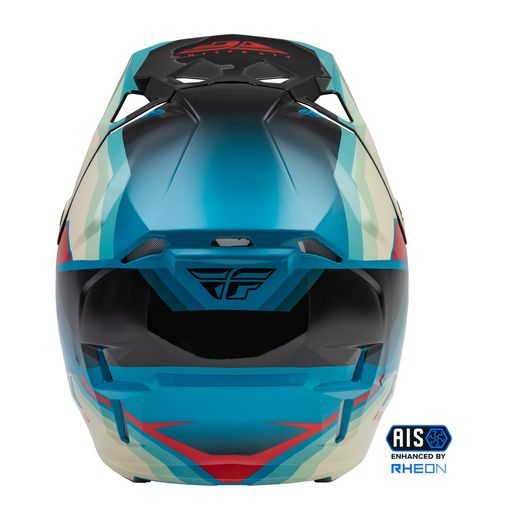 PRILBA FORMULA CP, FLY RACING - USA (ČERNÁ/ŠEDÁ/TYRKYSOVÁ)