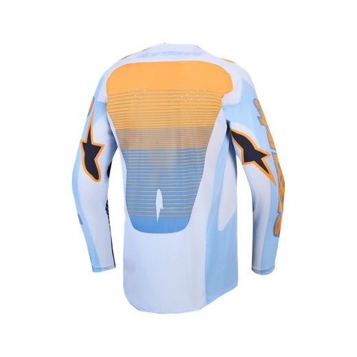 DRES TECHSTAR MAVEN, ALPINESTARS (SVETLE MODRÁ/SVĚTLE ORANŽOVÁ/ČERNÁ) 2027