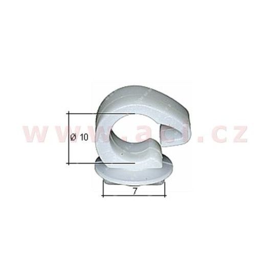 PLASTOVÁ PŘÍCHYTKA (SADA 10 KS)