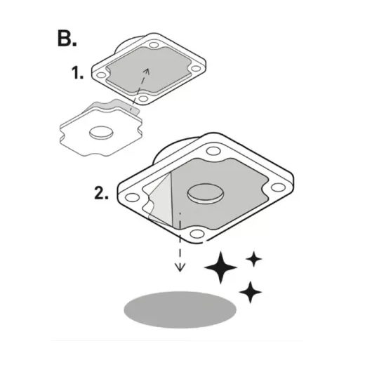 BEELINE MOTO II AMPS 4 HOLE BASE DRŽIAK PRE NAVIGÁCIU MOTO II.