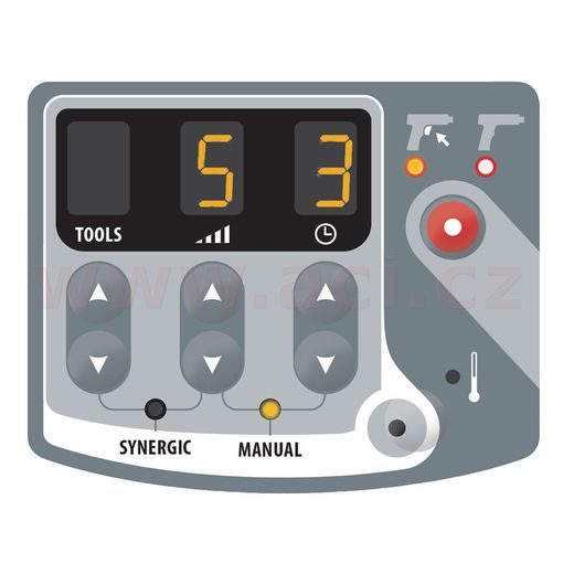 SPOTOVAČKA, BODOVACÍ STROJ GYSPOT EXPERT 400, S MANUÁLNÍ I AUTOMATICKOU PISTOLÍ, 400 V