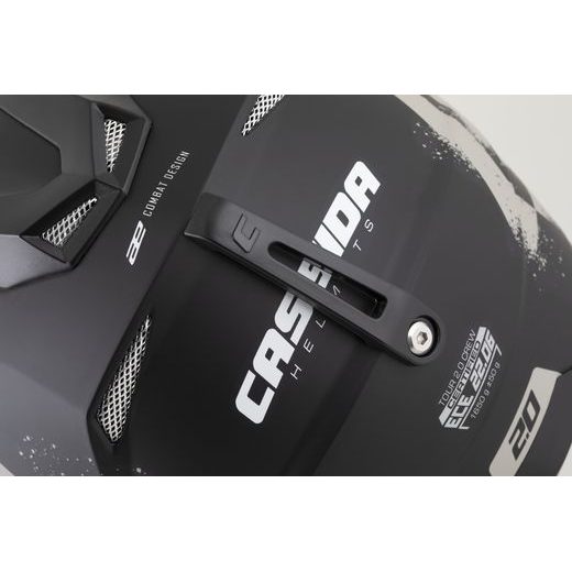 PRILBA TOUR 2.0 CREW, CASSIDA (ČIERNA MATNÁ/PÍSKOVÁ, PLEXI S PRÍPRAVOU PRE PINLOCK) 2026