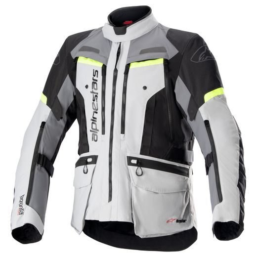 BUNDA BOGOTA PRE DRYSTAR, ALPINESTARS (ŠEDÁ/TMAVĚ ŠEDÁ/ČERNÁ/ŽLUTÁ FLUO) 2026