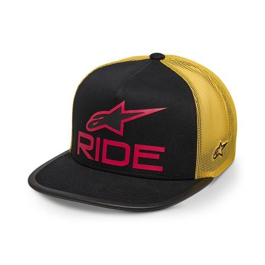 ŠILTOVKA RIDE 4.0 TRUCKER, ALPINESTARS (ČERNÁ/ŽLUTÁ/ČERVENÁ)
