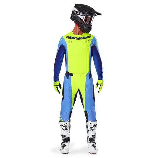 NOHAVICE TECHSTAR MELT, ALPINESTARS (ŽLTÁ FLUO/MODRÁ) 2025