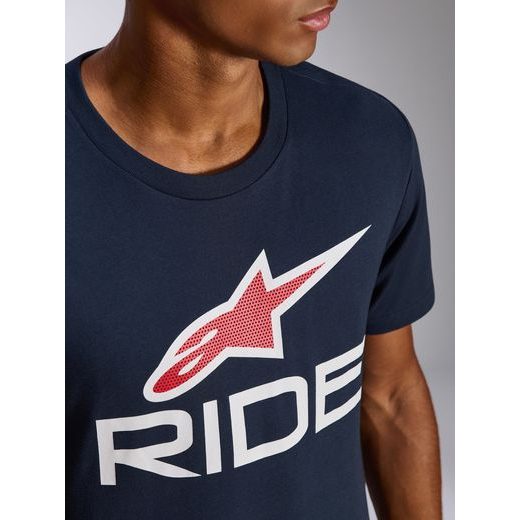 TRIKO RIDE 4.0 CSF, ALPINESTARS (MODRÁ/BÍLÁ/ČERVENÁ)