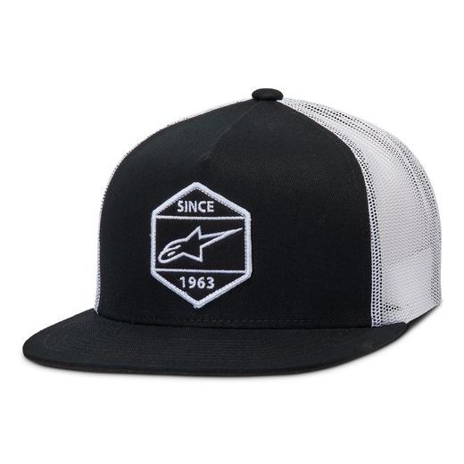ŠILTOVKA BOLT TRUCKER, ALPINESTARS (ČERNÁ/BÍLÁ)