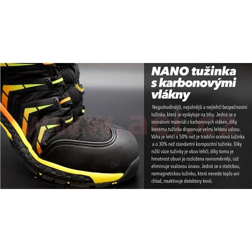 PRACOVNÍ OBUV BENNON STINGER S3 NÍZKÁ