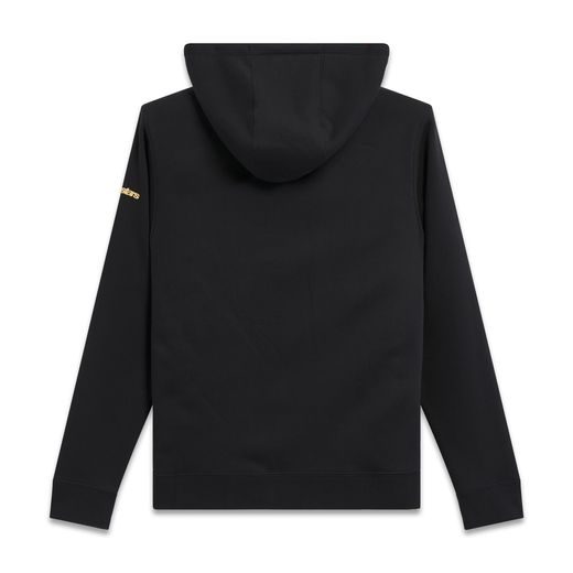 MIKINA GILDED HOODIE, ALPINESTARS (ČERNÁ/ZLATÁ)