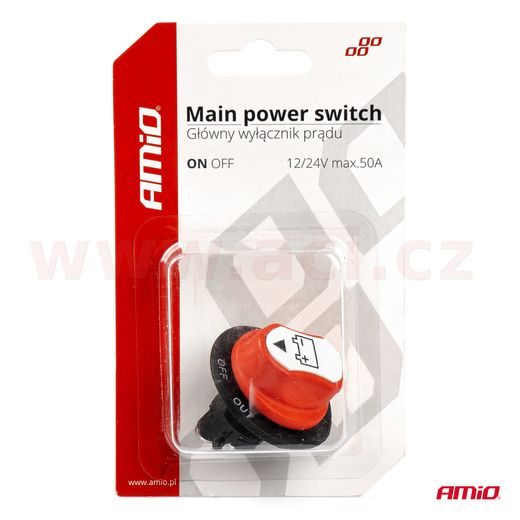 ODPOJOVAČ BATERIE 12/24V MAX 50A