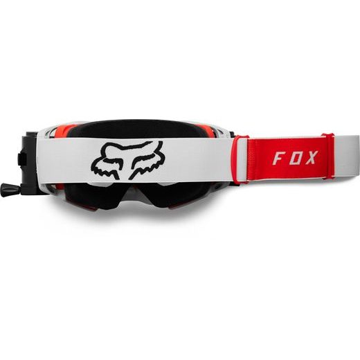 FOX AIRSPACE STRAY ROLL OFF GOGGLE - OS, GREY/RED MX23