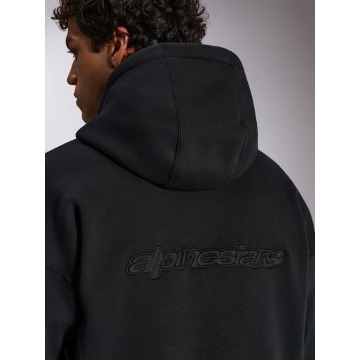 MIKINA EMERGENT OVERSIZED HOODIE, ALPINESTARS (ČIERNA)