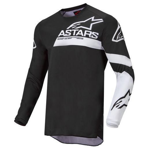 DRES RACER CHASER, ALPINESTARS, DETSKÉ (ČERNÁ/BÍLÁ) 2022