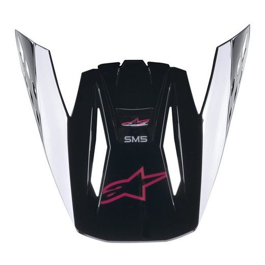 ŠILT PRE PRILBY S-M5 COMPASS, ALPINESTARS (ČERNÁ/RŮŽOVÁ, VERZIA ECE 22.05)