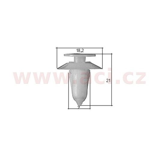 PLASTOVÁ PŘÍCHYTKA (SADA 10 KS)