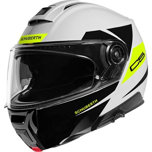 SCHUBERTH C5 ECLIPSE YELLOW/WHITE